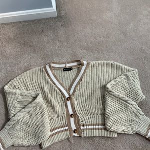 Pretty little thing cropped sweater